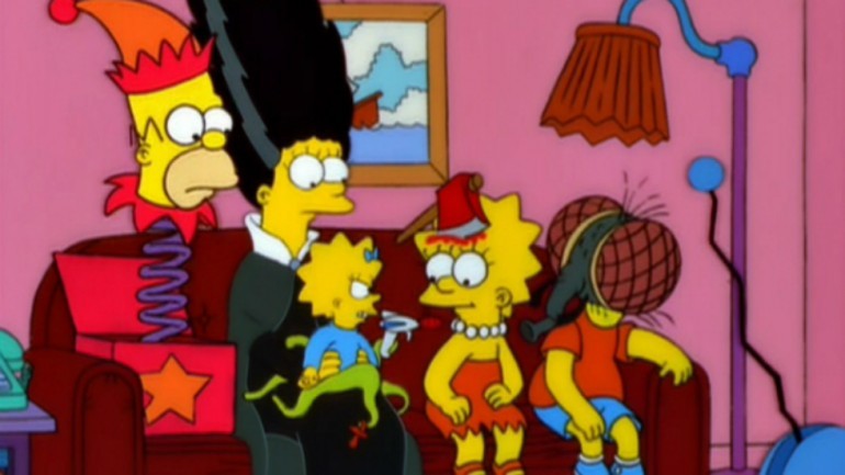 Simpsons halloween picture